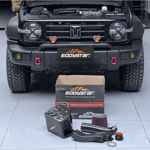 أحدث حالة شركة حول Unleash the Fierce Power | Tank 300 2.0T Upgraded with EDDY Vortex Carbon Fiber Intake Box, Delivering Instant & Surge Power!