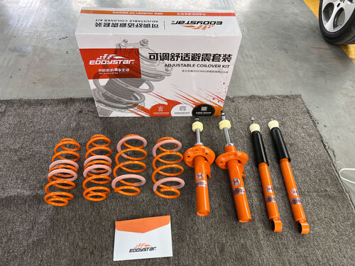 أحدث حالة شركة حول تمت ترقية سيارة Golf 6 GTI لعام 2010 باستخدام ممتصات الصدمات المريحة القابلة للتعديل EDDY