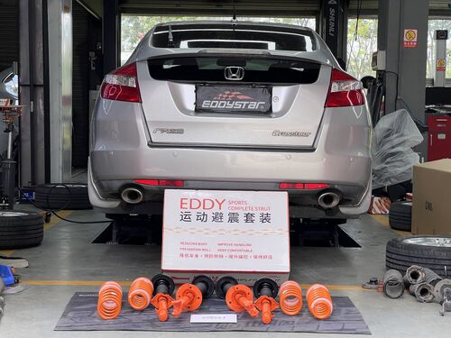 أحدث حالة شركة حول 2013 Honda Accord Crosstour 2.4L Upgraded with EDDY Sport Shock Absorber Kit