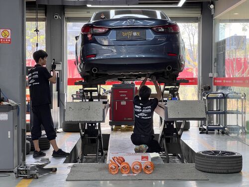 أحدث حالة شركة حول Mazda Atenza + EDDY Sport Short Springs｜Super Cool & Comfortable!