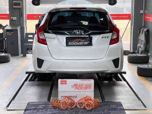 أحدث حالة شركة حول 2015 Honda Fit 1.5L | EDDY Sport Short Springs Upgrade: A Solution for Optimized Handling and Enhanced Safety