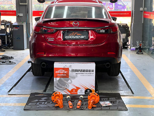 أحدث حالة شركة حول EDDY Shock Absorber Case Sharing | Mazda Atenza 2.0L: Dual Upgrade of Stance and Stability