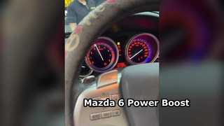 تمت ترقية Mazda 6 Mazda 6 بصندوق سحب من ألياف الكربون EDDY Vortex