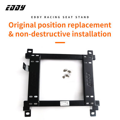 جودة  EDDYSTAR Adjustment Black Bucket Seat Brackets Easy Installation For Honda Civic مصنع