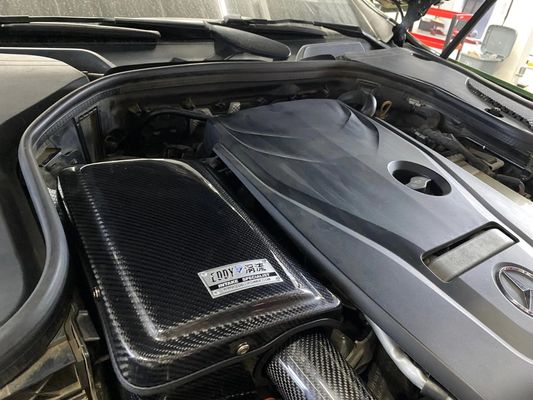 مرسيدس بنز W205 الألياف الكربونية مدخول الهواء زيادة تدفق الهواء أجزاء محرك السيارات