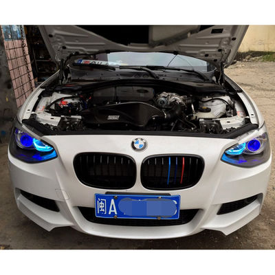 مدخل هواء من ألياف الكربون EDDYSTAR لتوليد الدوامات بتصميم عالي التدفق لسيارات BMW 116i 118i 1.6T (N13)