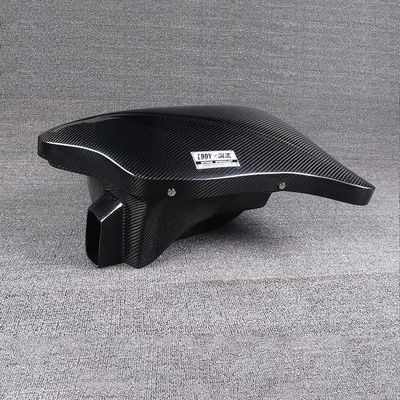 مدخل هواء من ألياف الكربون EDDYSTAR لتوليد الدوامات بتصميم عالي التدفق لسيارات BMW 116i 118i 1.6T (N13)