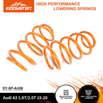 EDDYSTAR High-Stiffness Sport Lowering Springs with Progressive Spring Rate and Precision Fitment for Audi A3 A4